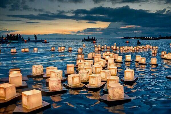 Floating Lanterns, Honolulu, Hawaii